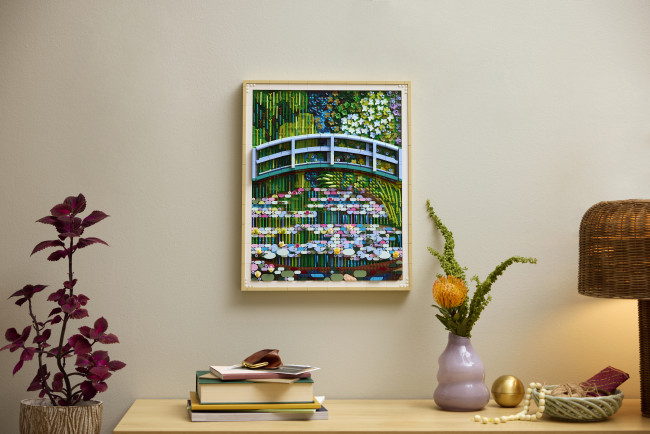 Bring Monet's masterpiece into your home with Lego's latest Art set