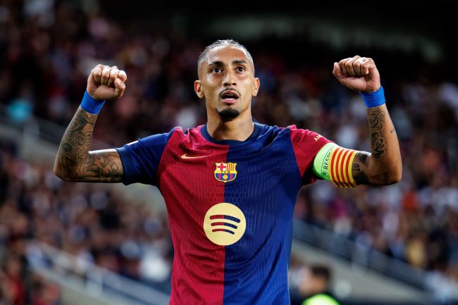 Barça's Raphinha says that 