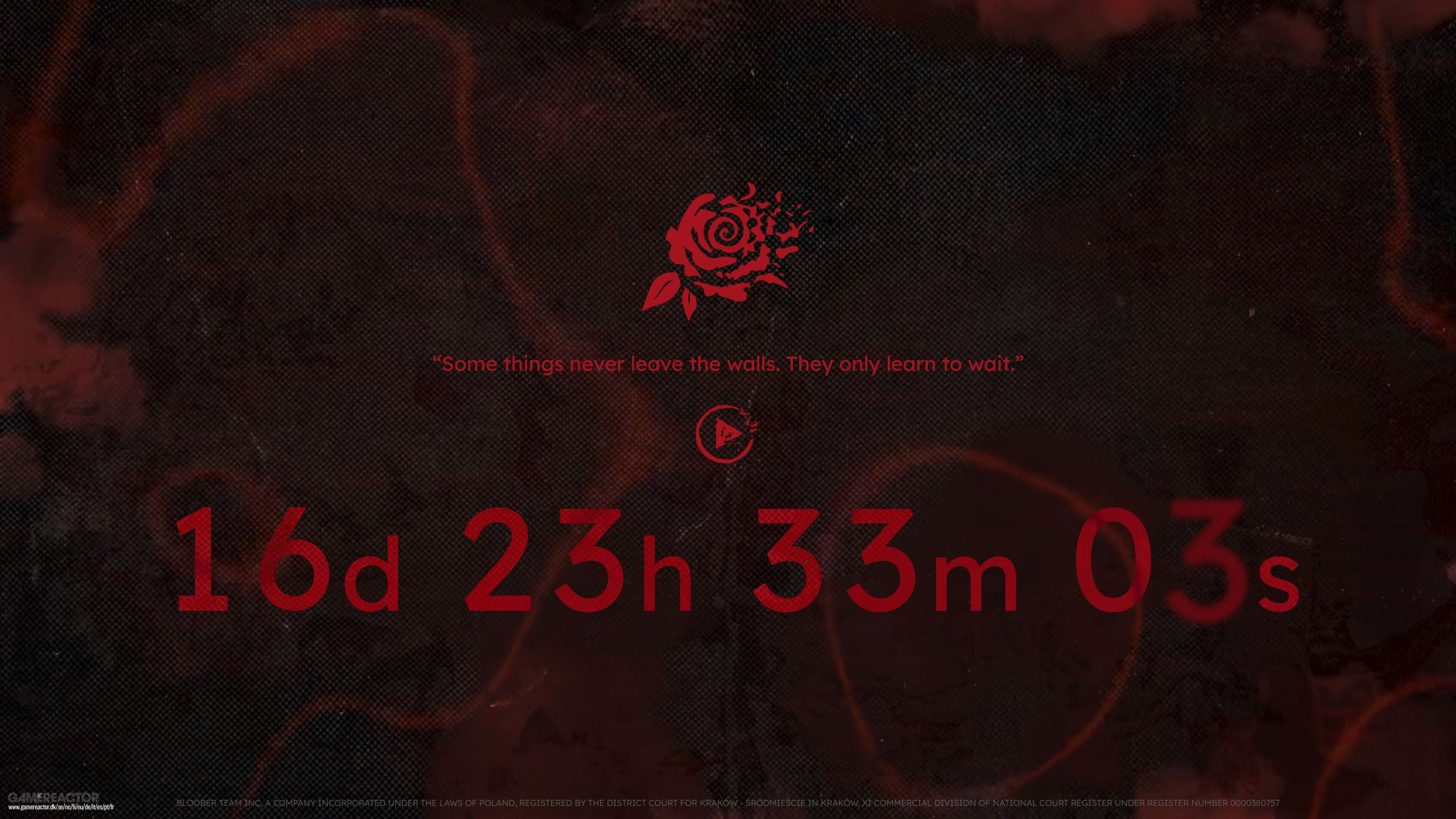 Bloober Team updates mysterious teaser site with new text