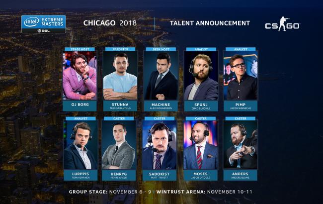 IEM Chicago's talent lineup revealed - Counter-Strike: Global Offensive ...