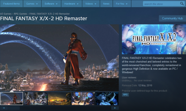 Final Fantasy X/X2 HD Remaster coming to PC this week