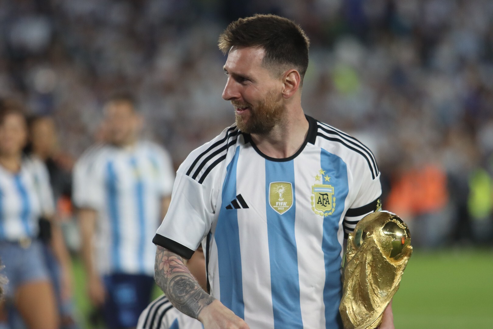 Leo Messi shares emotional goodbye message from Argentina team before World Cup final