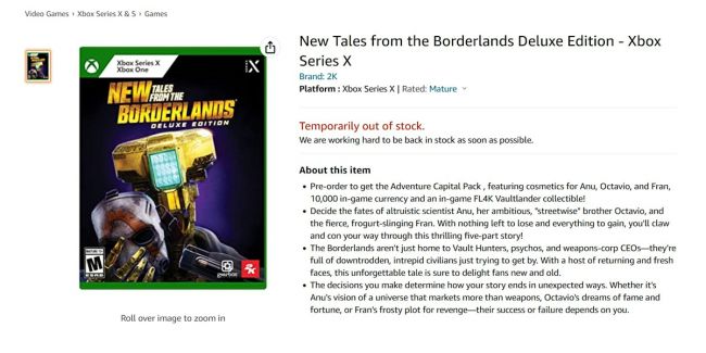 New Tales from the Borderlands