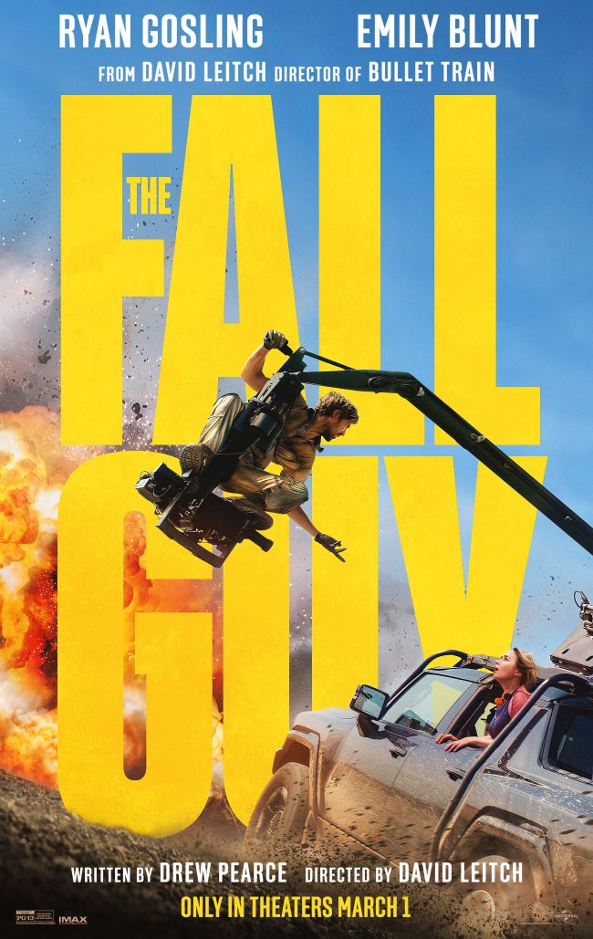 Ryan Gosling stars as a stuntman in The Fall Guy