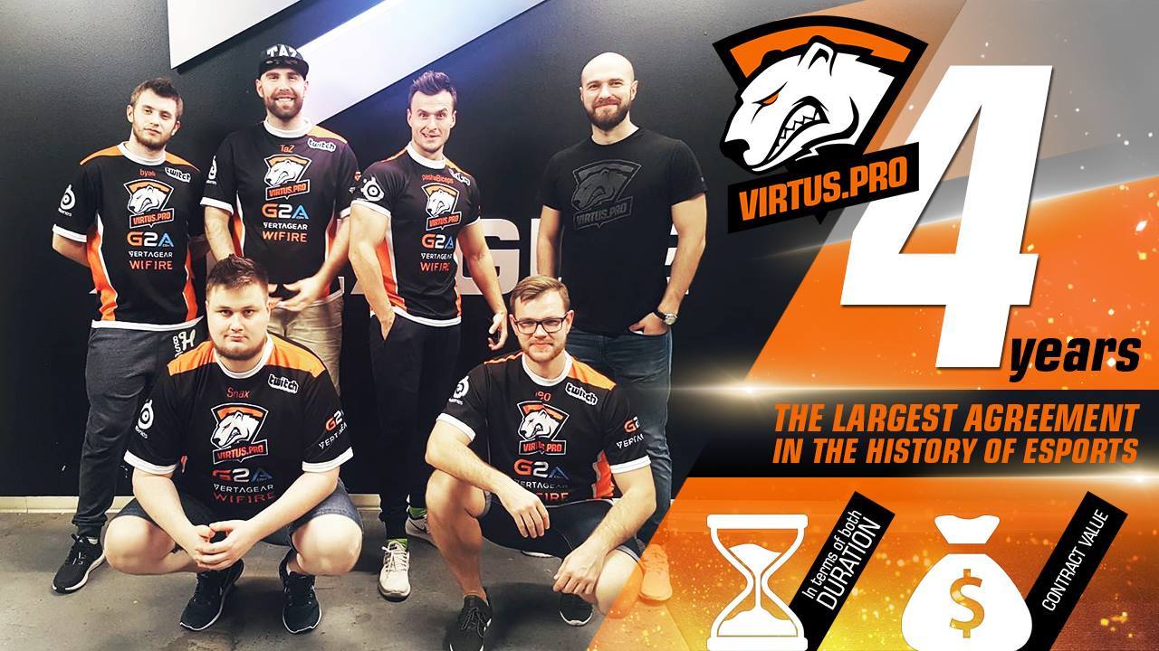 Virtus Pro's CS:GO roster sign contracts until 2020 - Counter-Strike ...