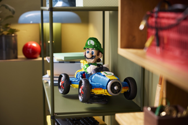 Luigi gets Lego Mario Kart treatment with Mach 8 set