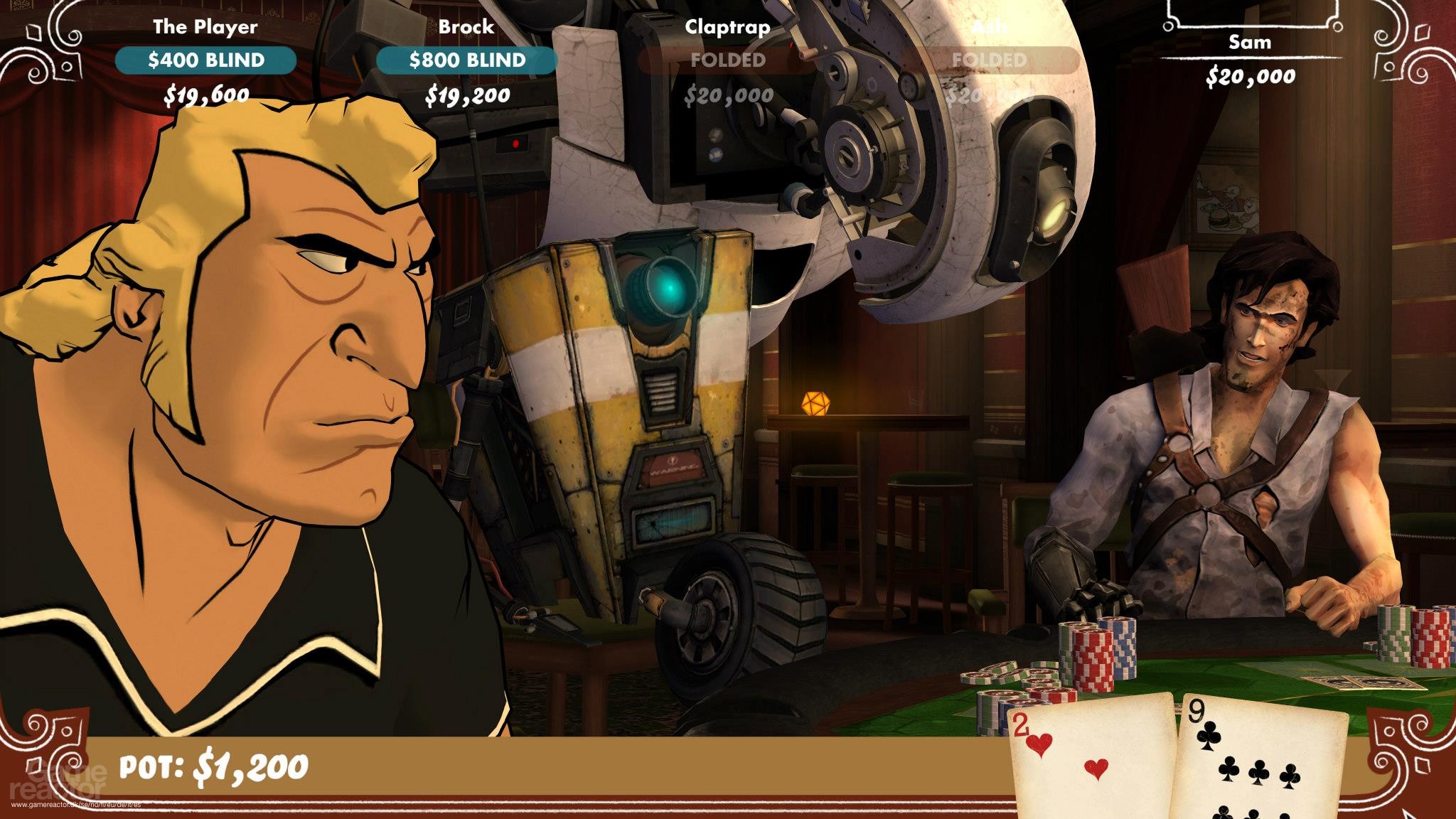 Poker night at the inventory not working