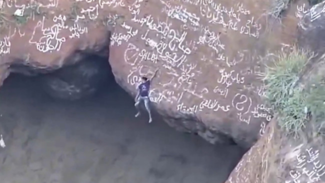 Social media adventurer known as 'Spider-Man of Yemen' dies climbing volcanic crater