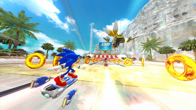 Sonic Free Riders Preview - Gamereactor