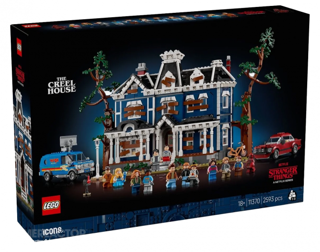 First images and details of Lego and Stranger Things mega-set 'The Creel House' leaked