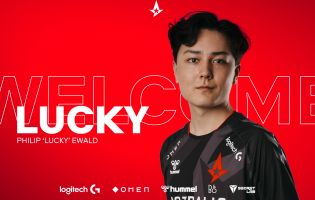 Astralis signs Lucky