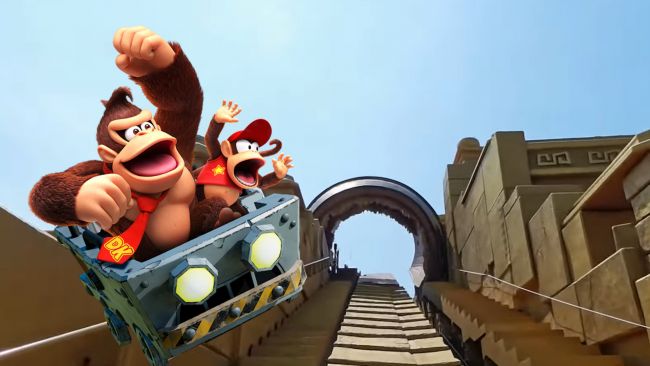 Donkey Kong Country Mine Cart Madness POV: First full video of the Universal Japan roller coaster