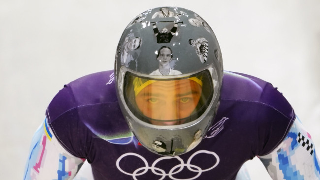 IOC bans Ukrainian Olympic from wearing helmet with pictures of athletes killed by Russia