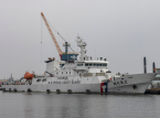 Taiwan takes a foreign diplomatic delegation on a Coast Guard patrol off the coast of China