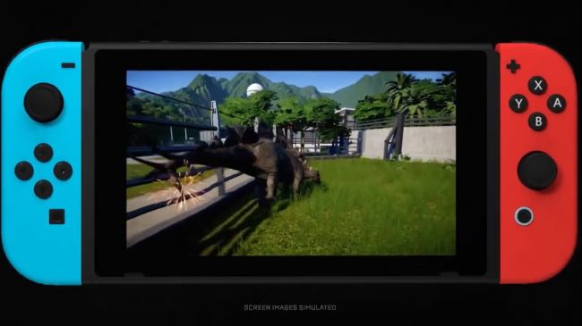 jurassic world evolution for switch