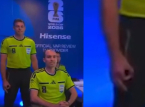 Australian referee Shaun Evans cleared after making "circle" hand gesture during World Cup