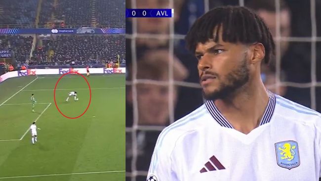 Catastrophic mistake by Aston Villa defender leads to weirdest penalty in Champions League's history