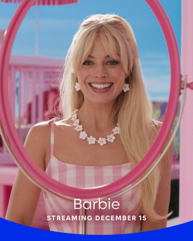 Barbie can be streamed on Max starting next week