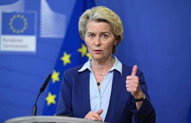 Ursula von der Leyen welcomes Trump's Gaza peace plan