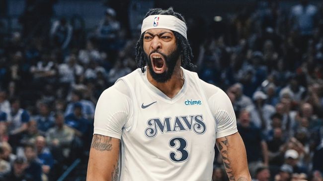 More bad news for Dallas Mavericks: Anthony Davis will be out for a month due to injury