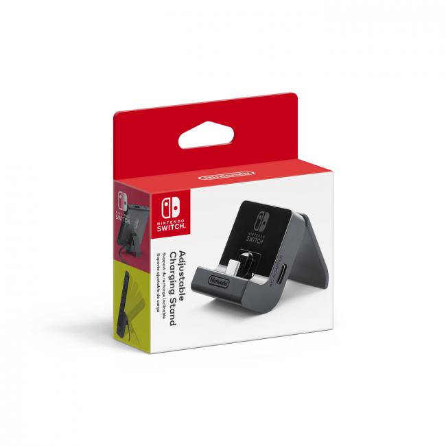 Here's the official adjustable charging stand for Switch