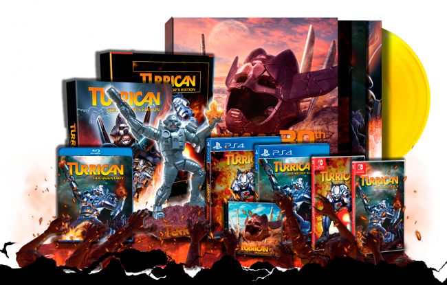 Turrican returns with two collections on Switch and PS4
