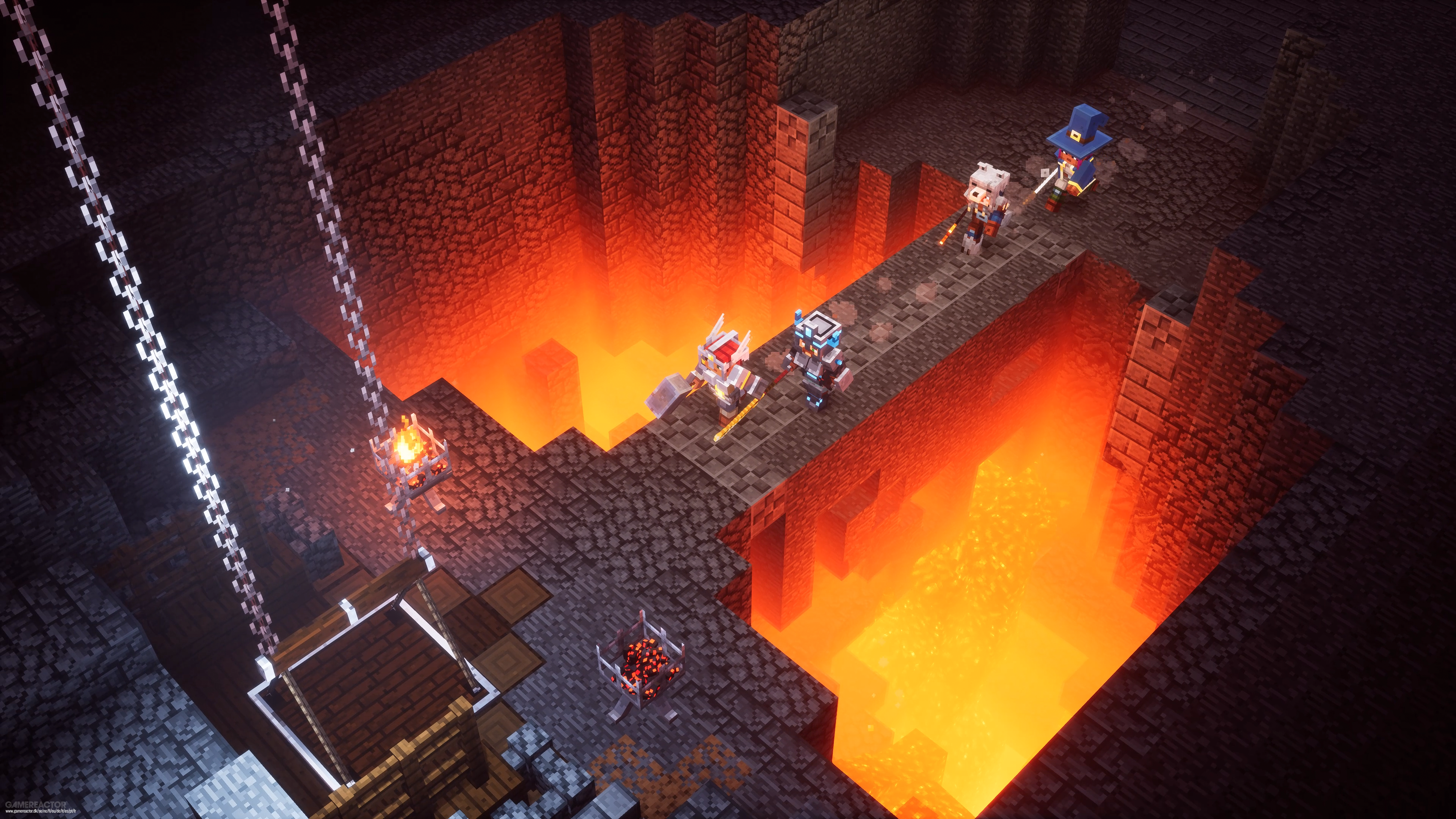 Minecraft Dungeons Gamescom Impressions Preview Gamereactor