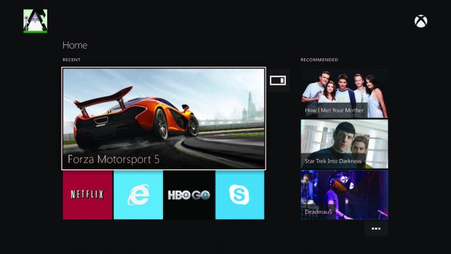 Xbox Series X has the same dashboard as Xbox One