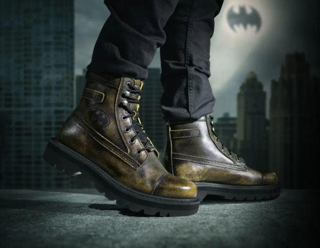 Cat and DC are launching sturdy Batman boots