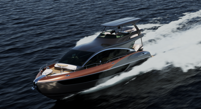 Lexus shows off its latest luxury yacht