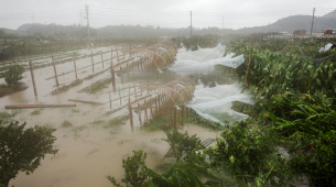 More than a million people evacuated from their homes in China due to typhoon