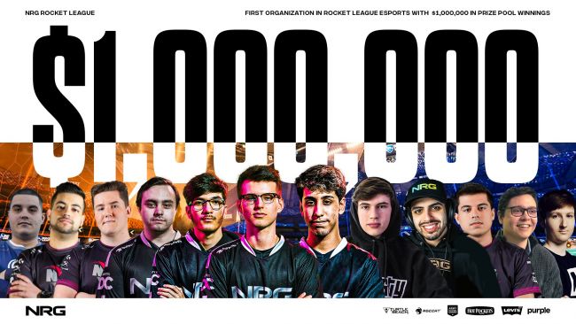Nrg Esports Becomes First Rocket League Team To Pass 1 Million In Winnings