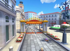 Luigi eating churros in Plaza Mayor announces the Madrid circuit of Mario Kart Tour