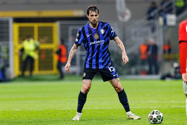 Who is Francesco Acerbi, scorer of the 90+3 goal for Inter and oldest player of the match