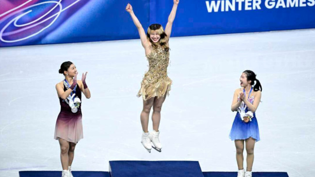Alysa Liu wins gold medal for US four years after early retirement from figure skating