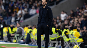 Real Madrid players and Arbeloa have a theory: the referee forgot it was a second yellow card on Camavinga