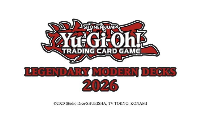 Yu-Gi-Oh! TCG lets you get tournament ready quicker than ever with new Legendary Modern Decks