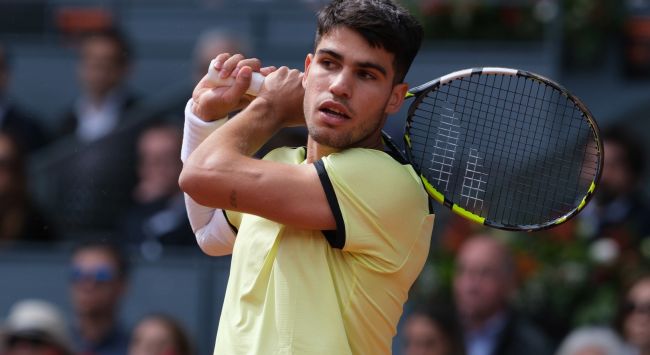 Carlos Alcaraz misses Madrid Open for the second year in a row