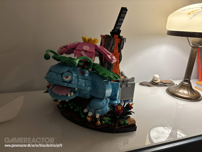 Lego Venusaur, Charizard, and Blastoise