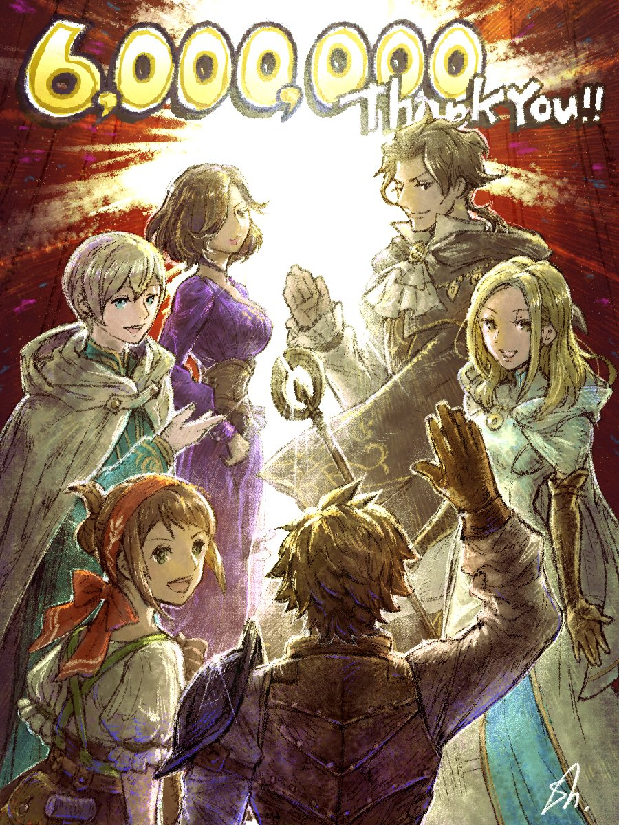 Octopath Traveler series has now passed 6 million copies sold