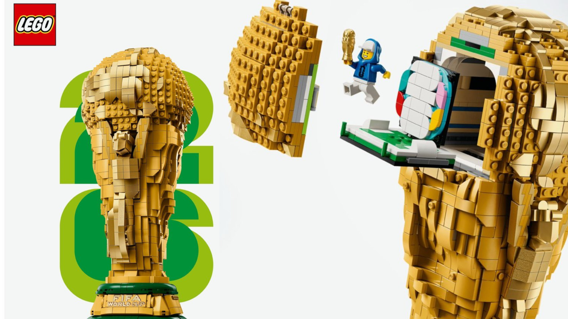 LEGO announces FIFA World Cup trophy: Release date and prices in Europe ...