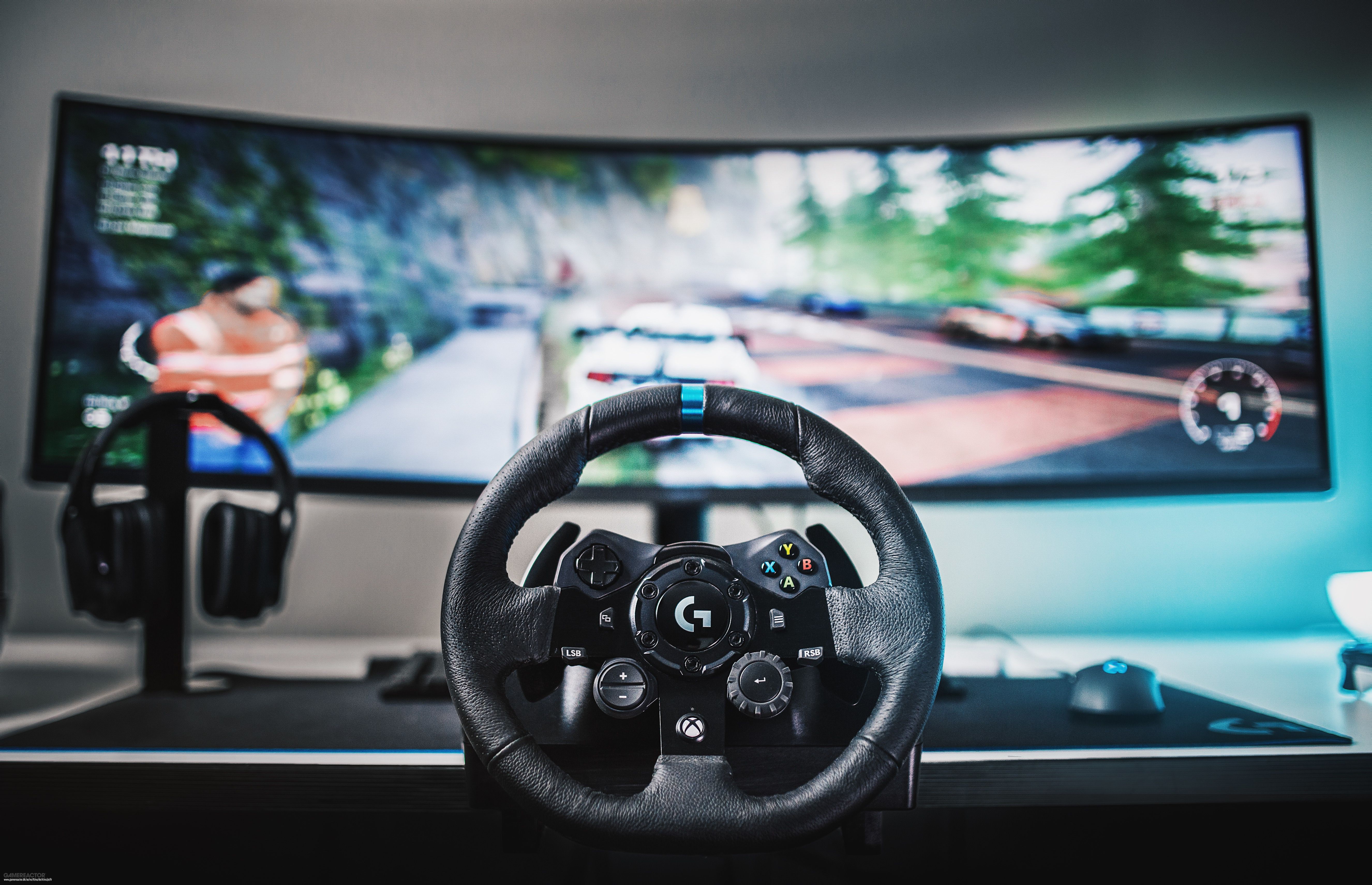 Logitech G923 Driving Force + Gran Turismo 7 - PS5 - Lenkrad