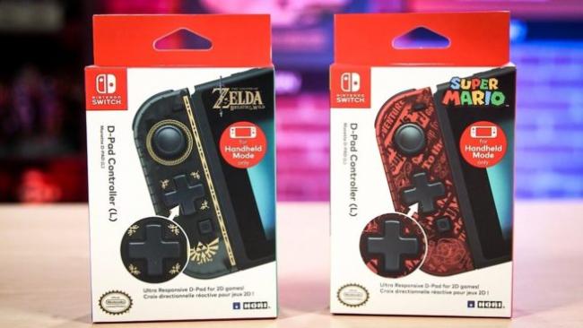 Mario and Zelda inspired Switch controllers coming