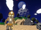 Astromine is a co-op survival game set in a destructible voxel solar system