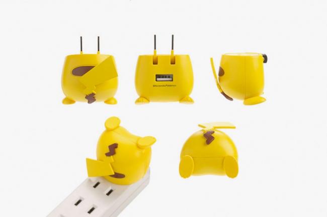 Pikachu USB chargers revealed by Nintendo.