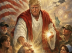 Trump's AI image as Jesus Christ sparks backlash amid feud with Pope Leo