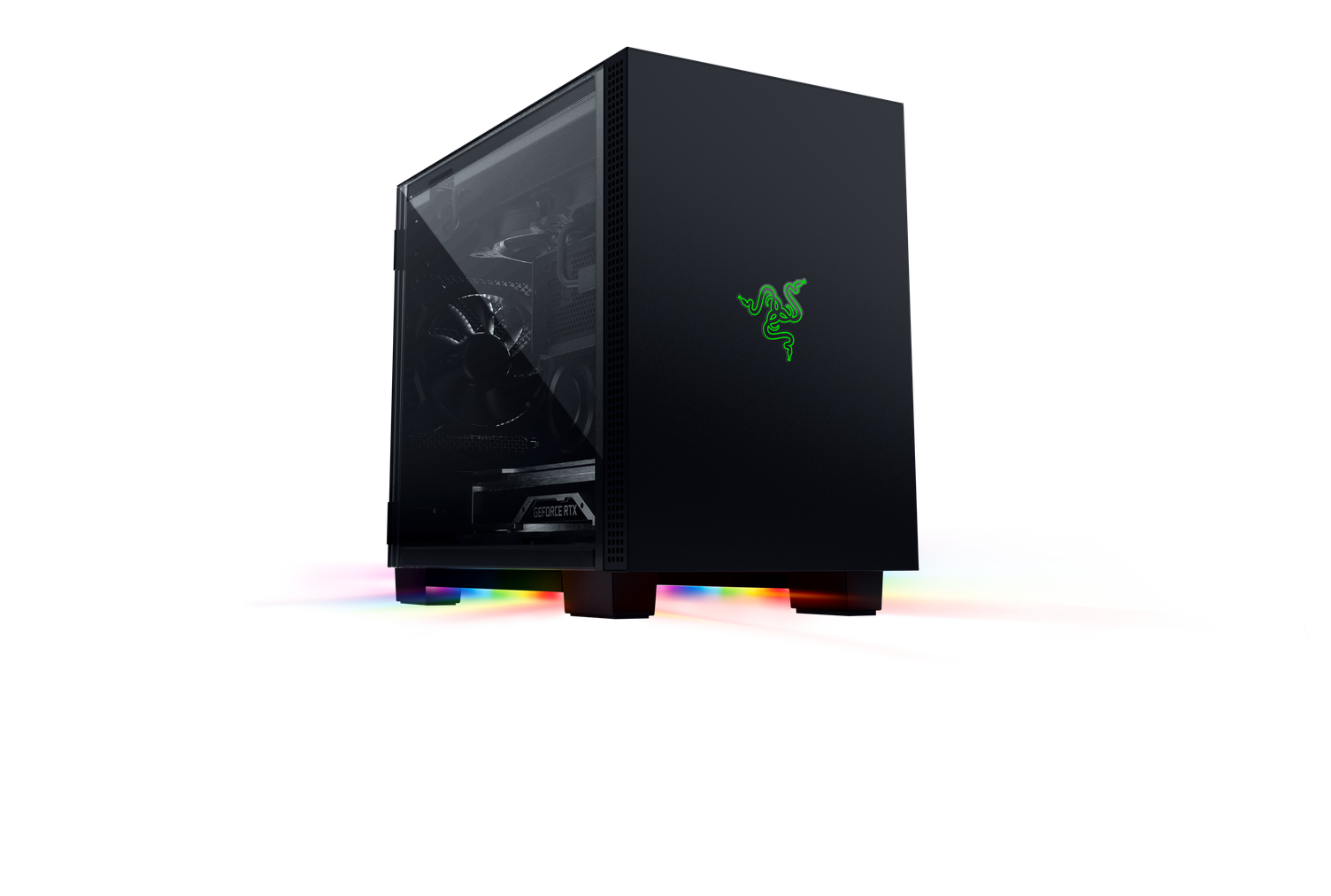 Watch us check out and build a PC out of Razer's new mini chassis ...