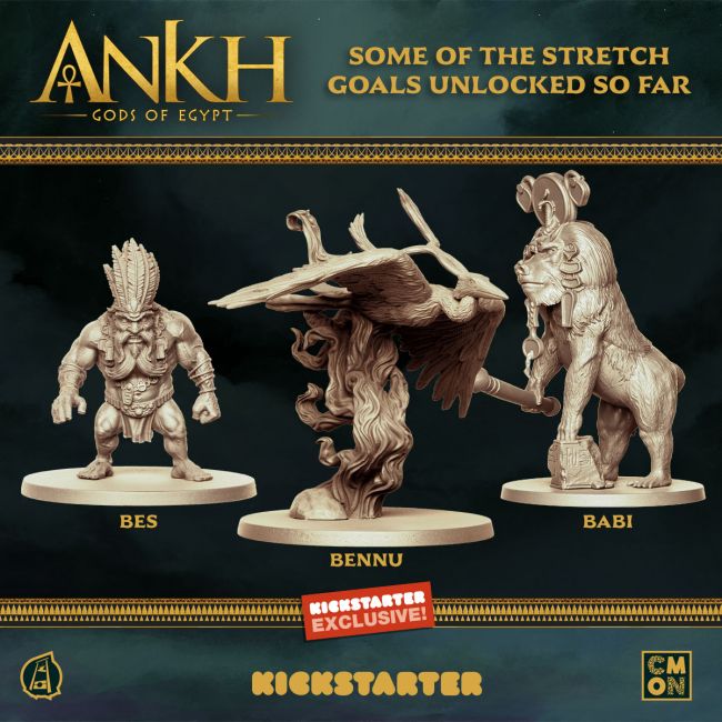 Tabletop game Ankh: Gods of Egypt gets funded in 15 minutes