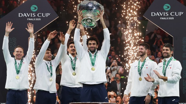 Italy's feat in tennis: Threepeat in Davis Cup, repeat in Billie Jean King Cup