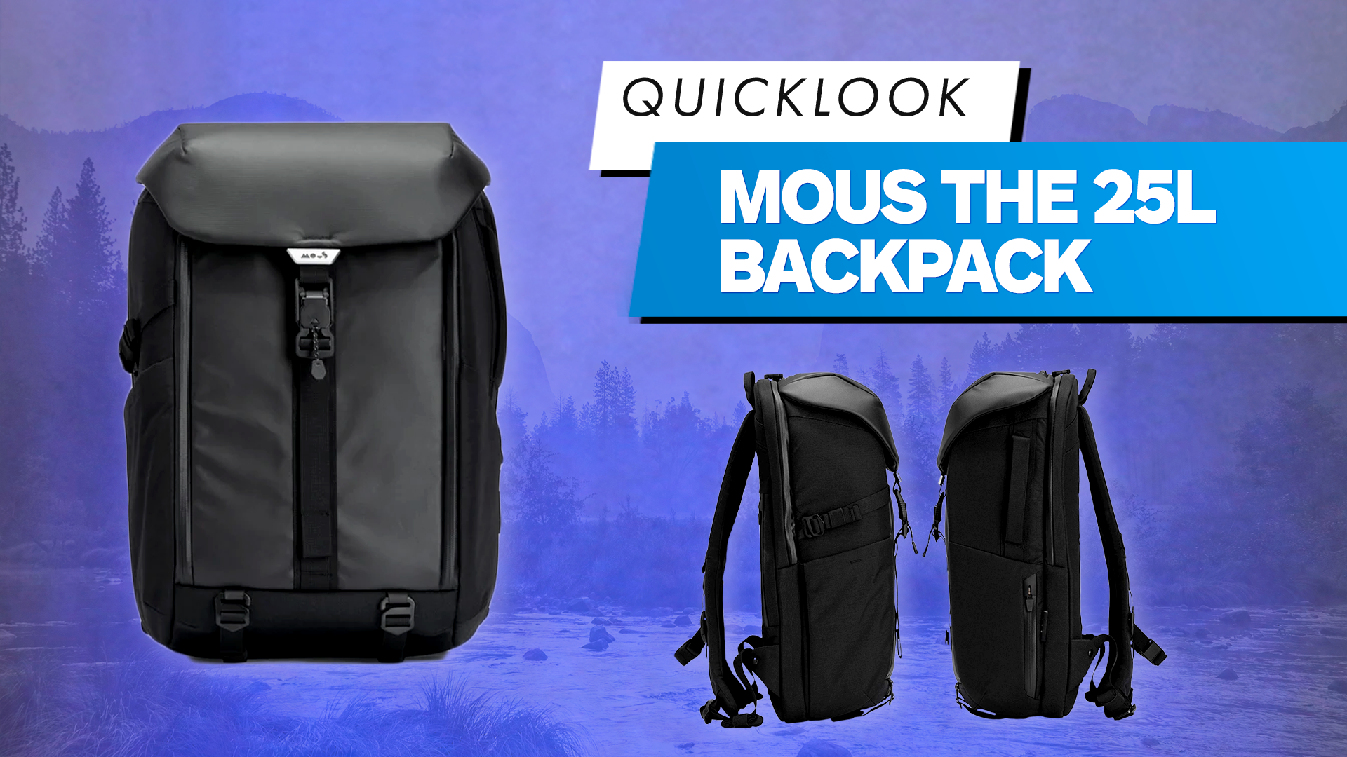 Mous' The 25L Backpack is the ultimate portable storage solution ...